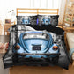Blue VW Beetle Duvet Cover Set