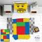 Lego Blocks Duvet Cover set