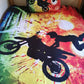 Motorbike Splash background Duvet Cover Set