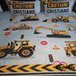 Digger and Dozers Duvet Cover Set